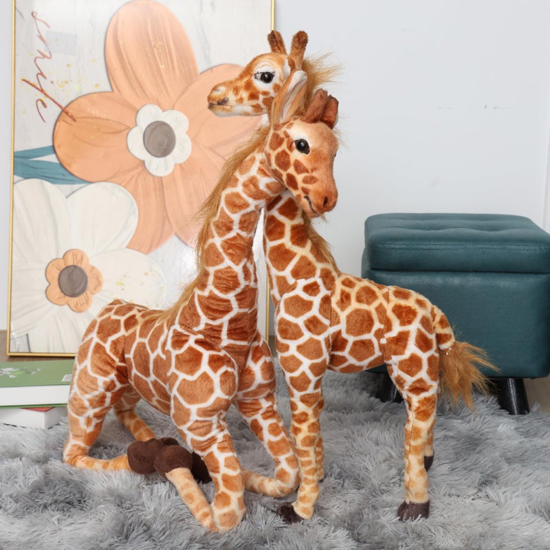 BARMI Stuffed Animal Stuffed Giraffe Plush Large Tall Big Giraffe, Nursery Decorations 60cm/23.62inch - Image 3