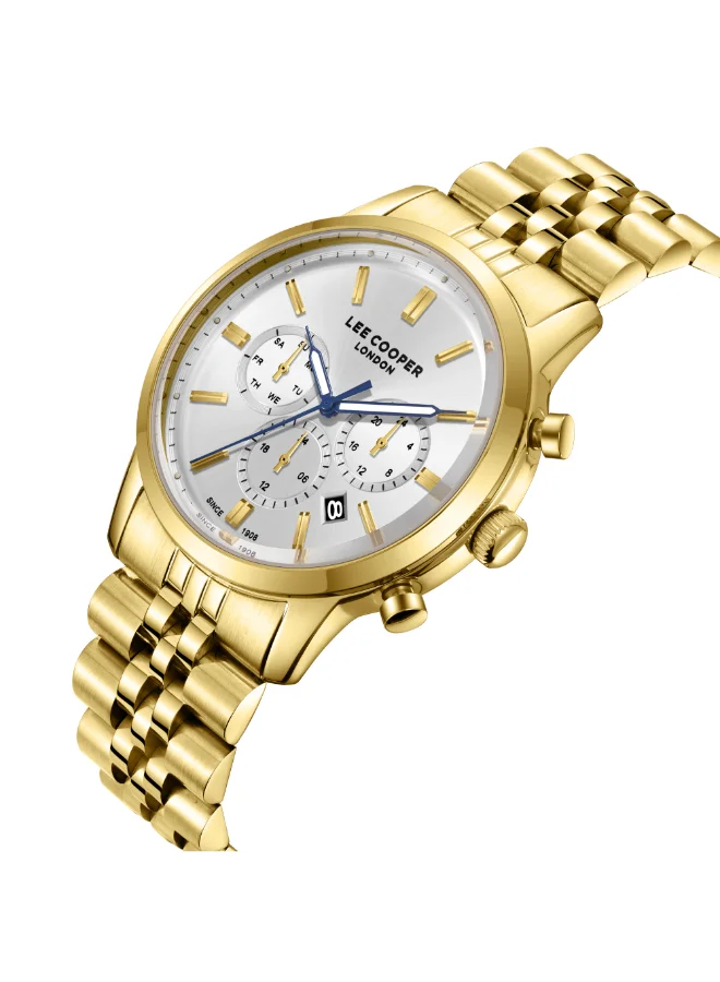 Lee Cooper Men's Metal Multi Function Watch LC08187.130 - 43 mm