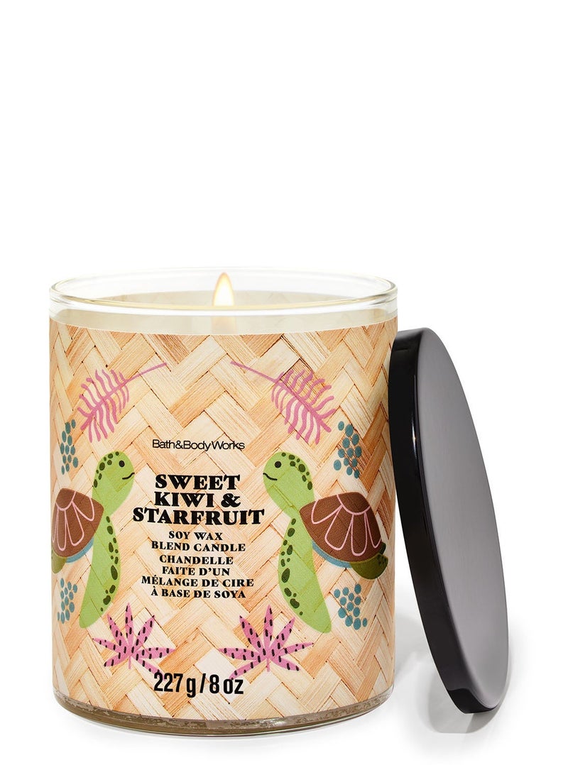 Bath & Body Works Sweet Kiwi & Starfruit Single Wick Candle
