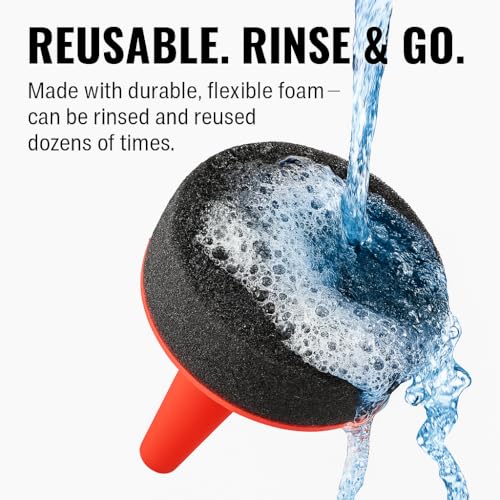 Leather Hero Pack of 4 Foam Dauber - Shoe Polish Applicator Brush - Shoe Polish Sponge for Shoe Shining & Polishing - Image 3