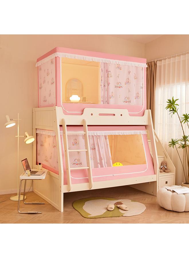 Bluejw Class A Maternal And Infant Grade Upper And Lower Bed Mosquito Net Bed Bed Mosquito Net Bookshelf Student Dormitory Shading Mosquito Net High Telescopic - Image 2
