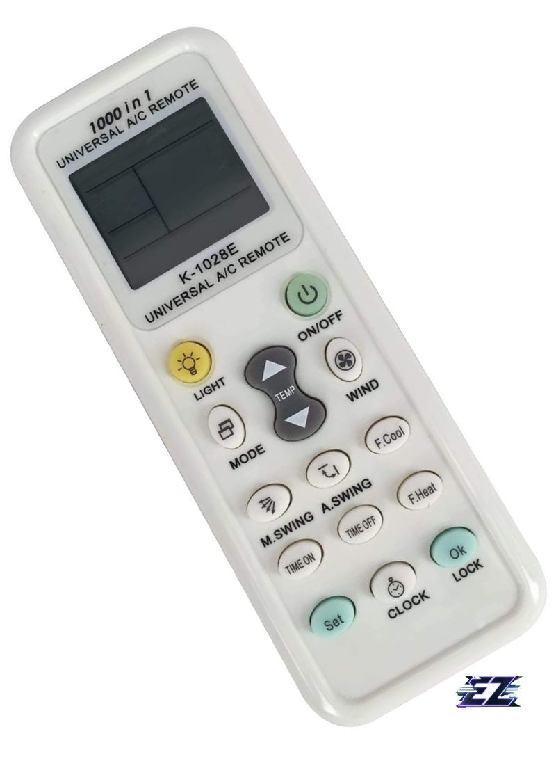 ELTRAZONE Universal Controller K-1028E for Most Air Conditioners, Universal Air Conditioner Control Replacement for Midea Gree LG, 1000 in 1 for Air Conditioners with battery - Image 2