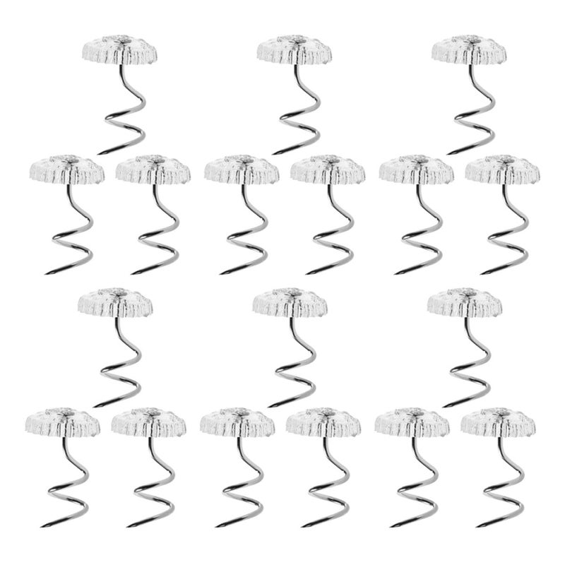 Stainless Steel Bed Skirt Pins 100pcs Furniture Upholstery Sofa Cover Fasteners - Image 2