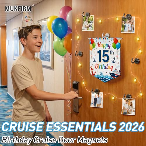 Mukfirm 40 Pack Magnetic Hooks for 2026 Cruise Cabins Beach Vacation 30lbs Heavy Duty Magnet with Hook Metal Magnetic Hooks for Kitchen Fridge Grills Hanging Magnet Hooks for Classroom Locker Utensil Racks - Image 3