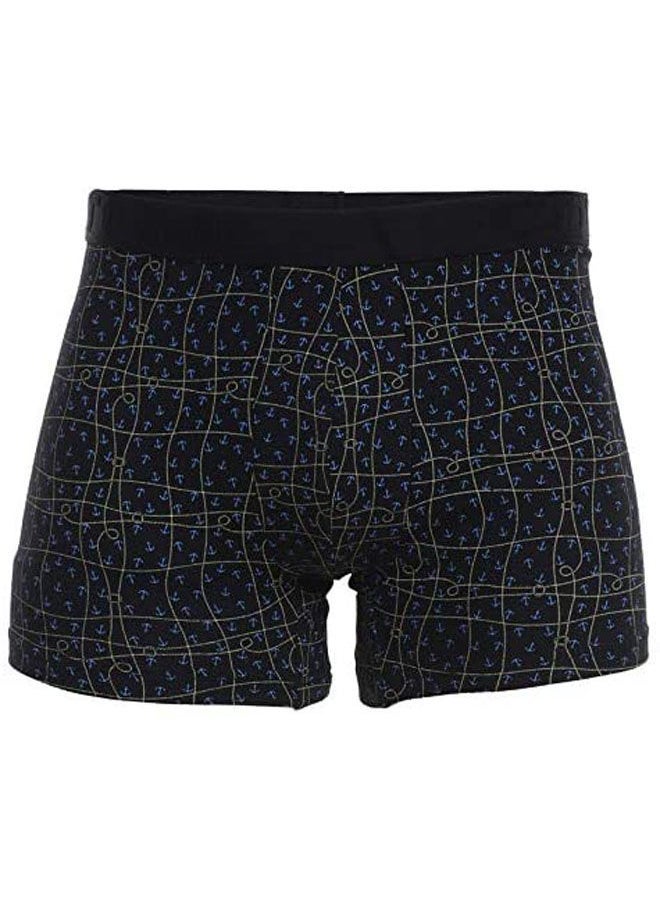 COTTONIL Low-Rise Printed Boxer Briefs