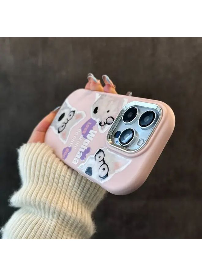 حافظة هاتف من TPU وردية مضادة للصدمات والانزلاق لهاتف iPhone 16 - Image 4