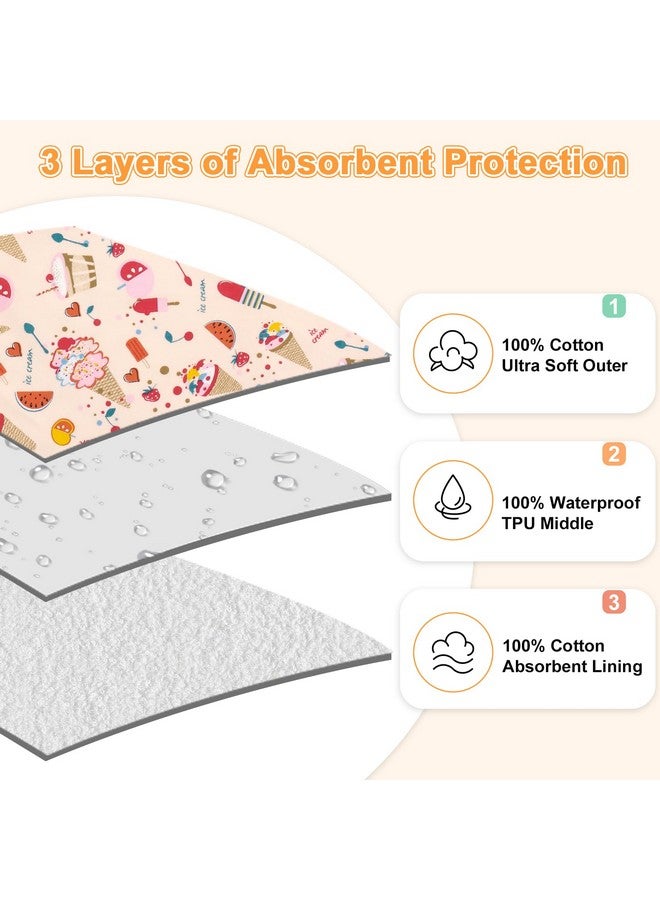 MooMoo Baby Leakproof Diaper Pants for Potty Training 2 Packs Bedtime Potty Training Pants for Boys and Girls - Image 1