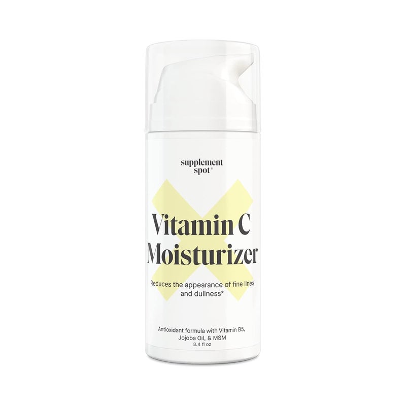 Supplement Spot Antioxidant C Moisturizer Revitalizing Vitamin Lotion wVitamin E Oil Jojoba Oil Vitamin Face Moisturizer For Fine Lines Wrinkles Suitable For All Skin Types - Image 1