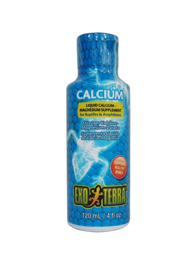 Exo Terra Exo Terra Calcium Liquid, Calcium,Magnesium Supplement, 120 ml - Image 1