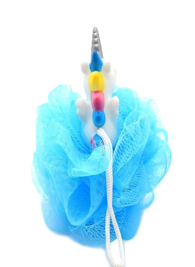 Ralcosuss Cute Unicorn Kids Bath Loofahs Balls for Baby Girls Boys Mesh Shower Ball Pouf Exfoliating Bath Sponge Body Cleaner Bath Accessories - Image 5