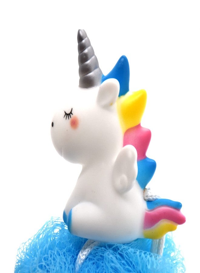 Ralcosuss Cute Unicorn Kids Bath Loofahs Balls for Baby Girls Boys Mesh Shower Ball Pouf Exfoliating Bath Sponge Body Cleaner Bath Accessories - Image 3