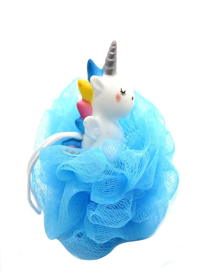 Ralcosuss Cute Unicorn Kids Bath Loofahs Balls for Baby Girls Boys Mesh Shower Ball Pouf Exfoliating Bath Sponge Body Cleaner Bath Accessories - Image 2