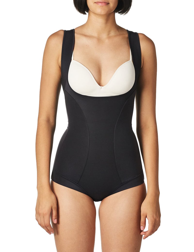 Maidenform womens Romper shapewear bodysuits, Modern Black, XX-Large US - Image 1