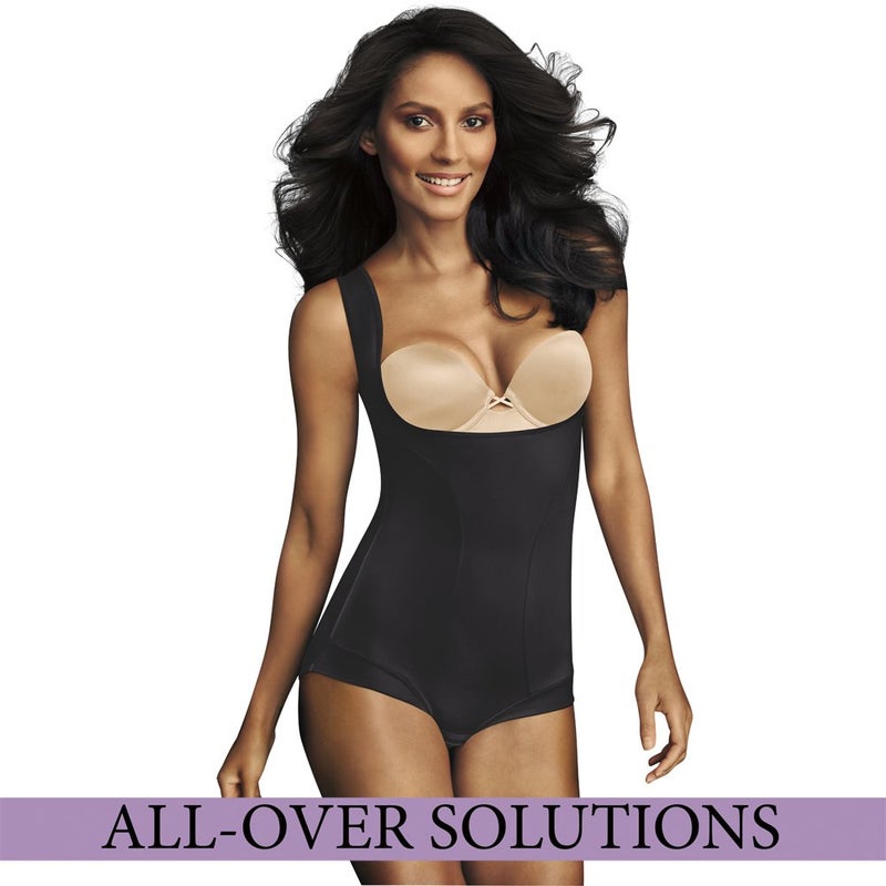 Maidenform womens Romper shapewear bodysuits, Modern Black, XX-Large US - Image 4