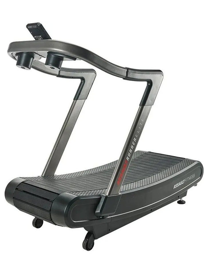 ASSAULT FITNESS Assault Fitness AirRunner Elite Treadmill  Athlete-Powered, 100 Precision Bearings, Bluetooth & ANT+ Connectivity, UV Resistant Console, Shock-Absorbent Belt, Commercial-Grade Steel Frame, Dual Water Bottle Holders - Image 3