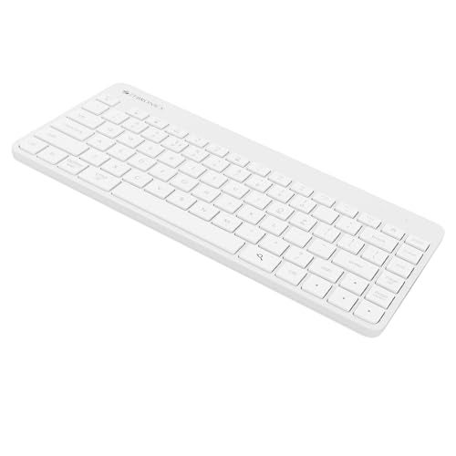 ZEBRONICS Companion 201 2.4GHz Wireless Keyboard & Mouse Combo, 83 Keys, AI Assist Key, 12 Integrated Multimedia Keys, 3 Button Mouse, 1600 DPI, High Precision, Silent Operation (White) - Image 2