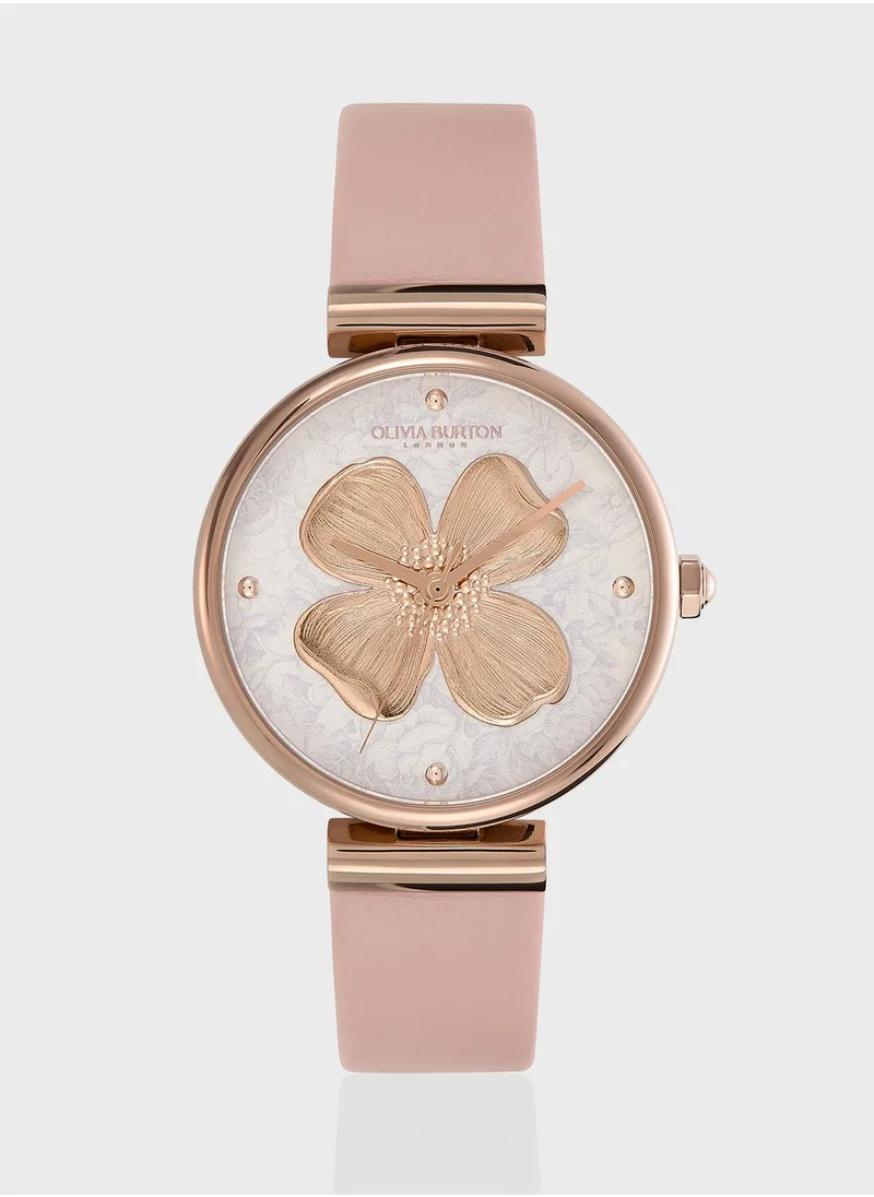 OLIVIA BURTON Ob Signature
Dogwood T-Bar Analog Watch