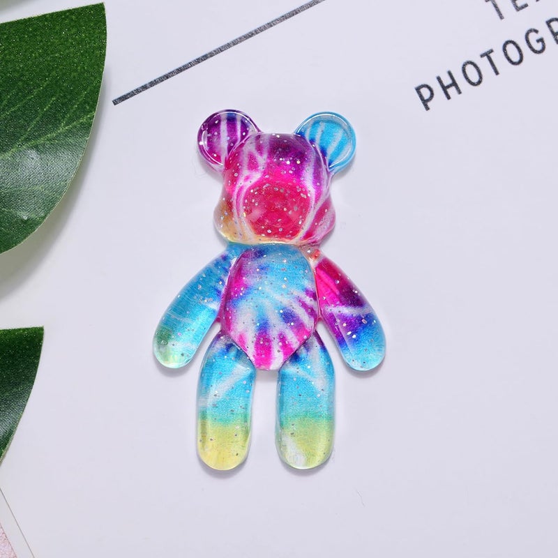 Aesnefe Pocket Bear Hug, Anxiety Relief Gifts for Men Women, Mental Health Positivity Gift, Stress Relief Gift for Anxious Friend, Comforting Gift for Son Daughter Back to School, Rainbow Gradient - Image 2