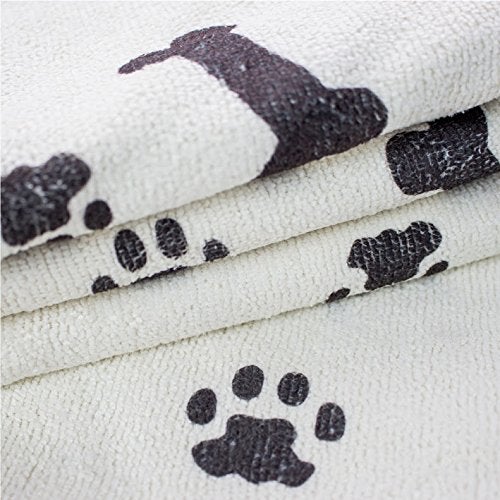Zwipes 779 Microfiber 5-Pack Small Pet Cloths (Size: 16" x 16"), Soft Terry Drying Cleaning Towels - Image 4