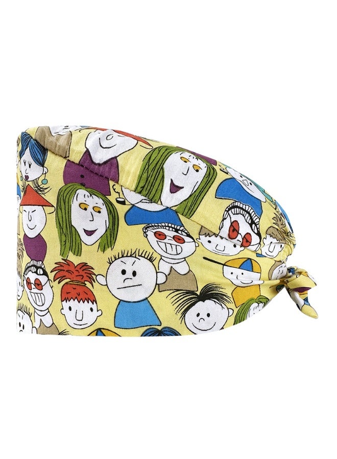 NIBEMINENT Adjustable Medical Scrubs Hats Lab Working Cap Surgicals Hat Nurse Dentist Nursing Accessories Scrub Caps Cook Head Over Hats