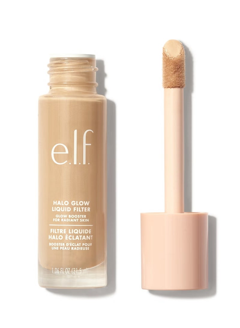 Halo Glow Liquid Filter, Complexion Booster For A Glowing, Soft-Focus Look, Infused With Hyaluronic Acid, Vegan Fair/Light