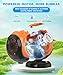 Joyfuture Halloween Bubble Machine Bubbles Blower for Kids Toddlers 360 Rotation 75 Adjustment with LED Light Bubble Toys Gifts for Boys Girls Outdoor Birthday Party - Image 4