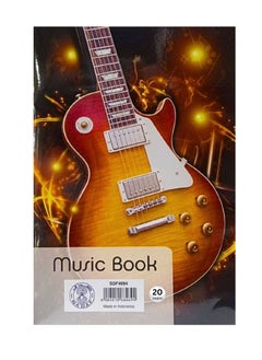 Sadaf A4 Size Music Book, 20 Sheets  - Image 2