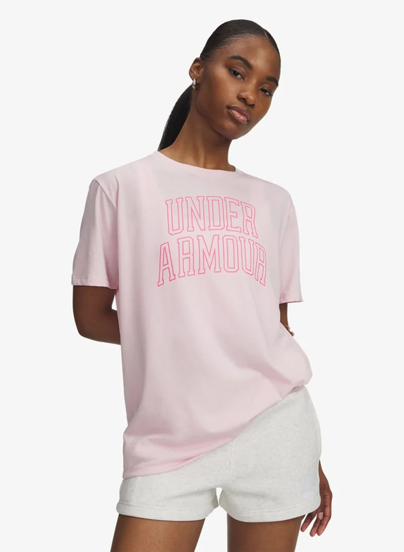 UNDER ARMOUR Oversized Campus Graphic T-Shirt