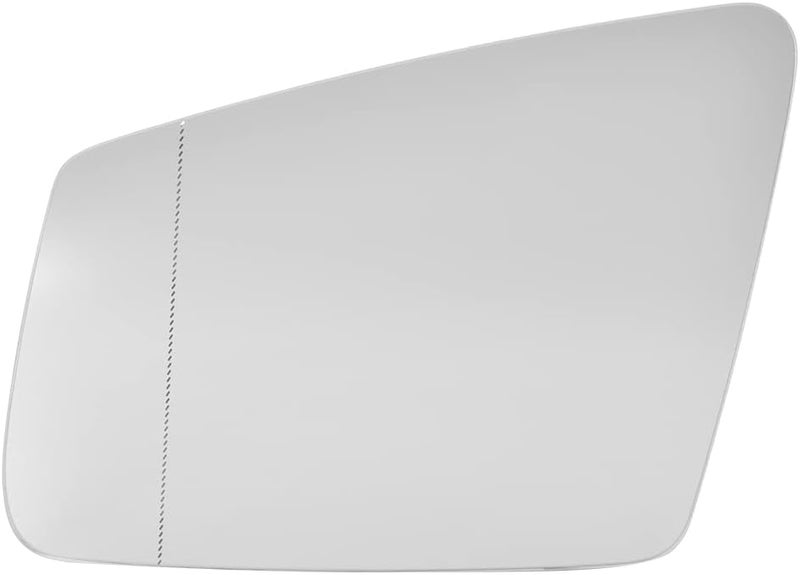 woobles Heated Rearview Mirror Glass Anti Fog Heated Rearview Mirror Glass A3159473 Replacement for C Class E Class W204 W212(Left) Left - Image 1