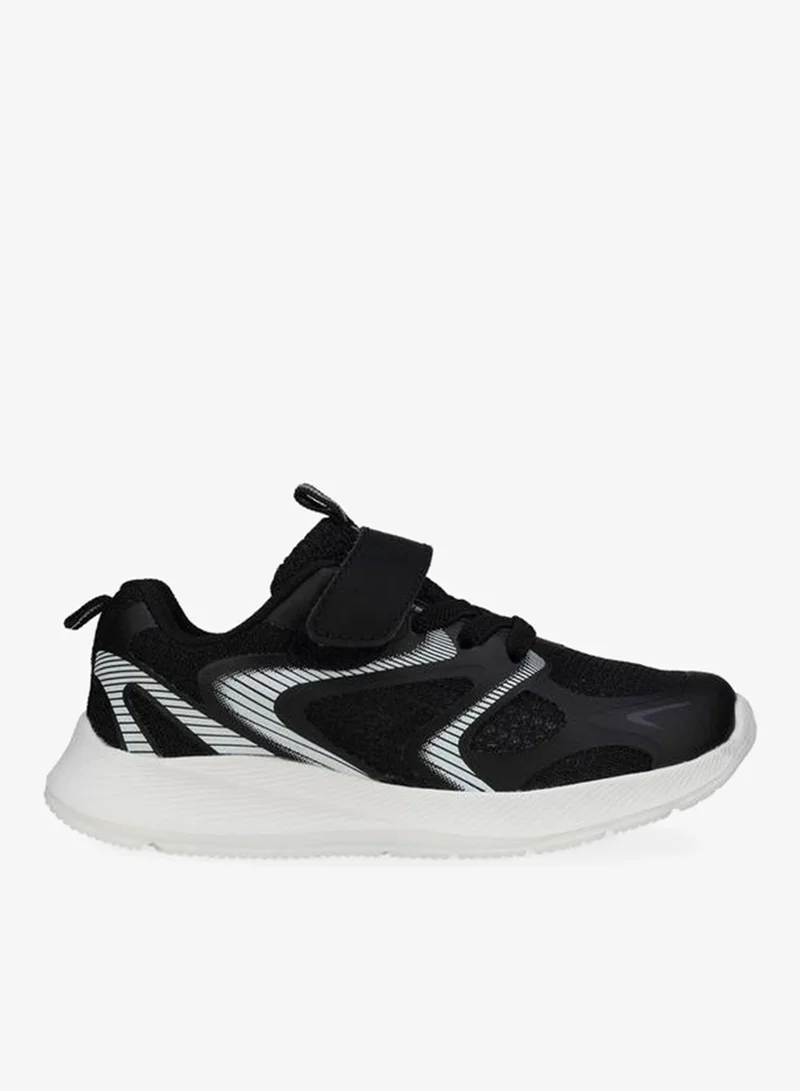 جونيورز Boys Hook & Loop Ankle School Sneakers