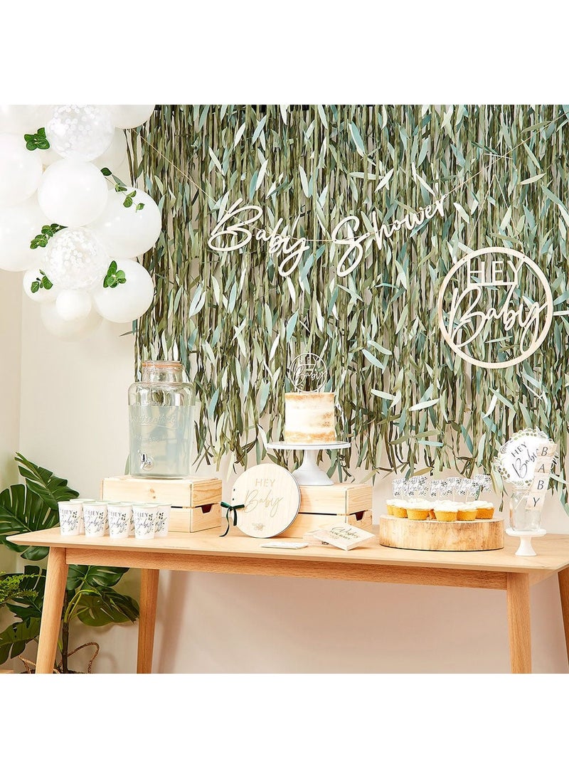 Ginger Ray Balloon Arch Kit White Eucalyptus Latex Decor DIY 3m - Image 4