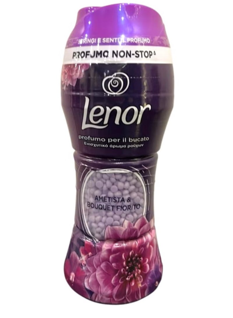 لينور حبيبات معطرة للملابس برائحة بوكيه الزهور البنفسجية 210 جم