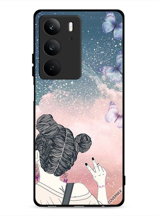 Covernex Realme C75 4G Protective Case Cover Making Victory Sign Art - Image 1