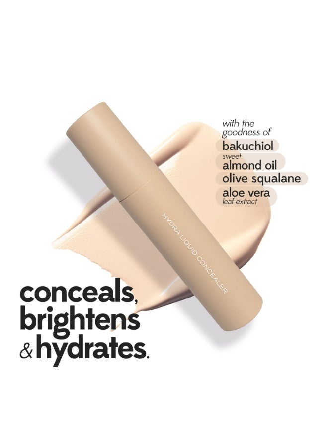 RUBY'S ORGANICS Liquid-Cream Concealer For Under-Eye Dark Circles & Pigmentation, Full Coverage, Cream With Bakuchiol, Easily Blendable, Highly Pigmented, Natural, All Indian Skin Types - HC2, 6.5Ml - Image 4
