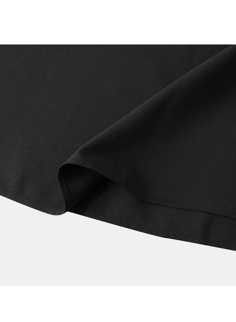 Summer shirt new men's solid color stand collar short sleeve polo shirt men's casual slim men's wear - Image 5