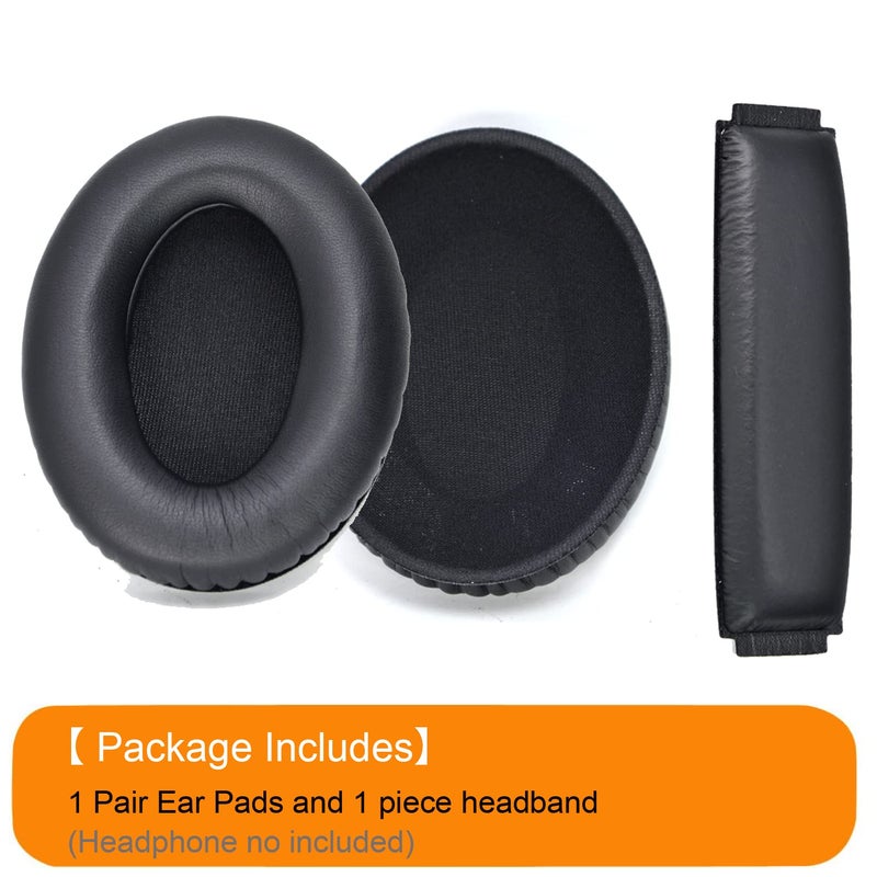 defean HD 448 HD428 HD419 Ear Pads and Headband - defean Replacement Repair Parts Suit Ear Cushion Compatible with Sennheiser HD418, HD419, HD428, HD429, HD439, HD438, HD448, HD449 Headphone - Image 4