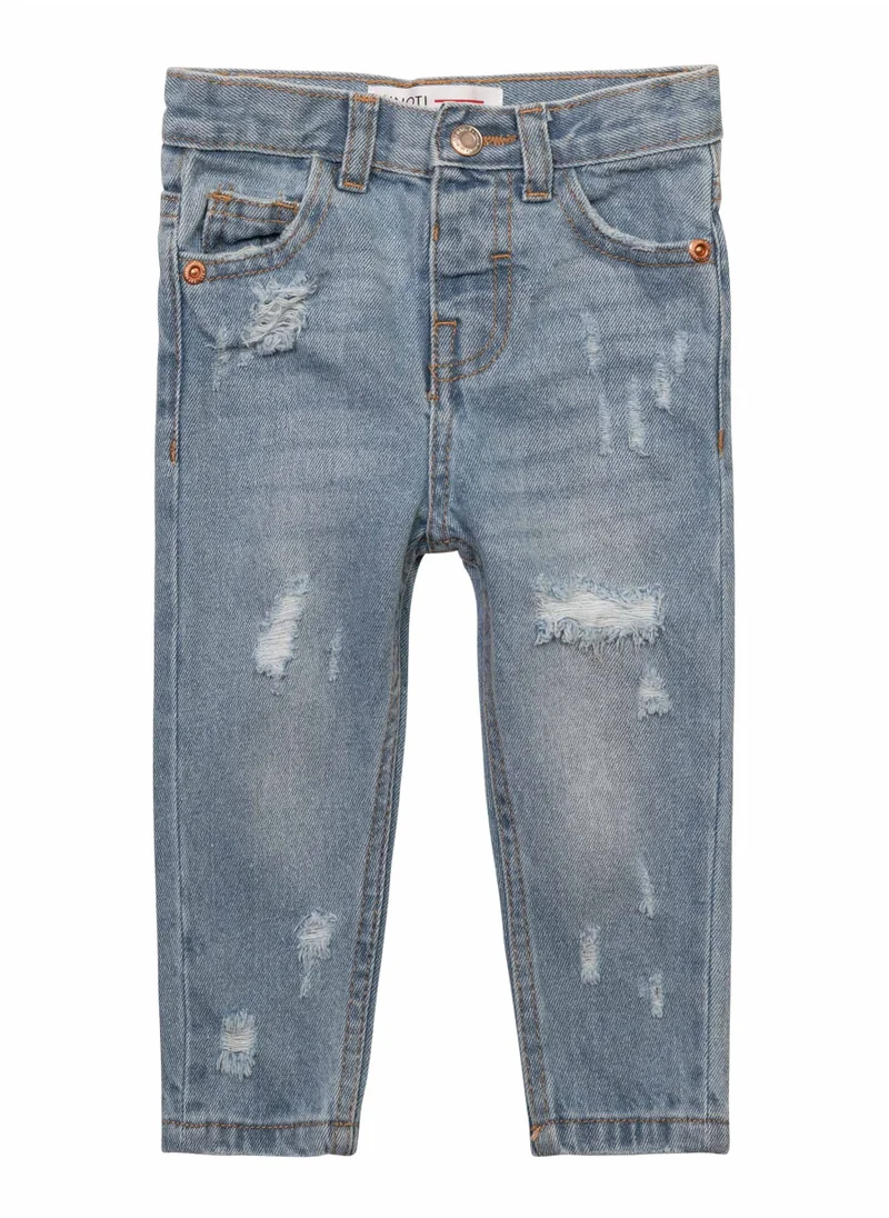 MINOTI Teen Girls Denim Mom Style Jean