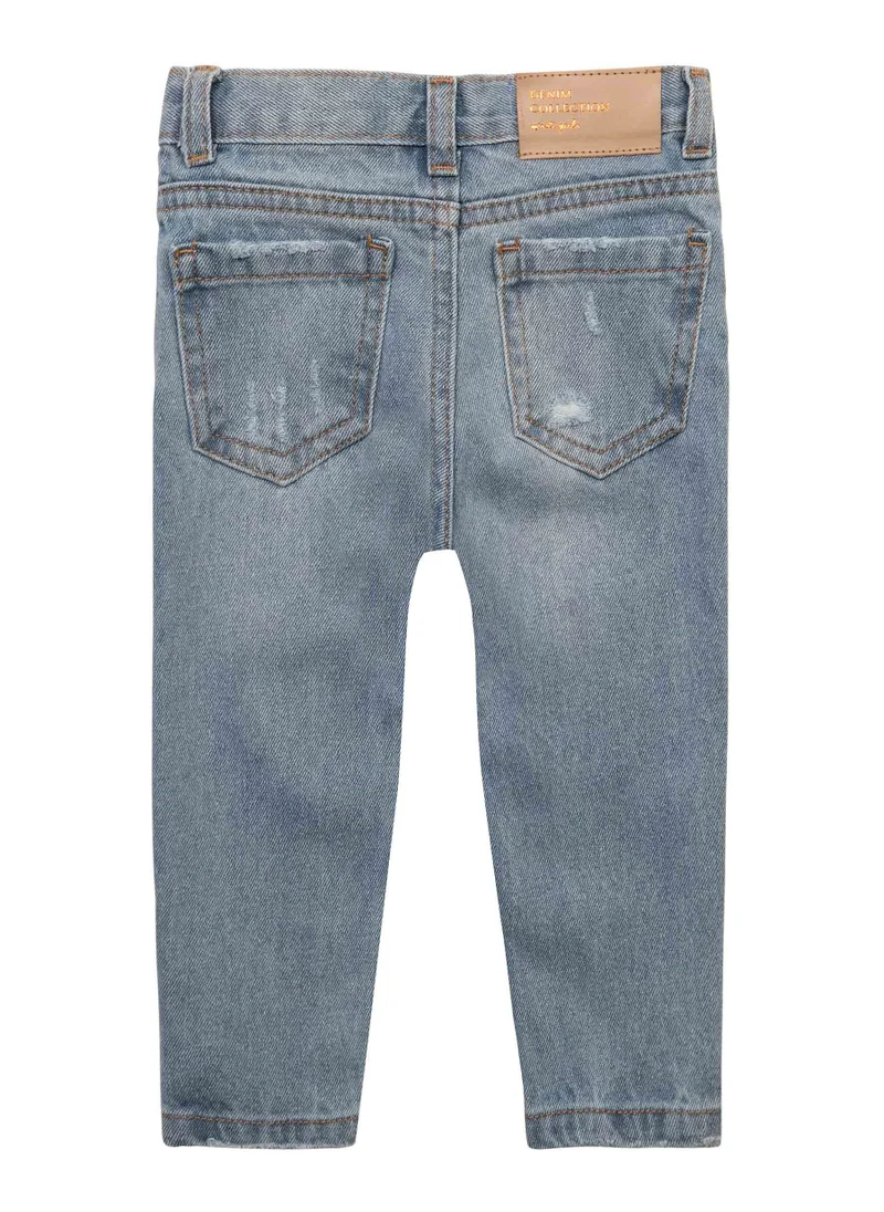 MINOTI Teen Girls Denim Mom Style Jean