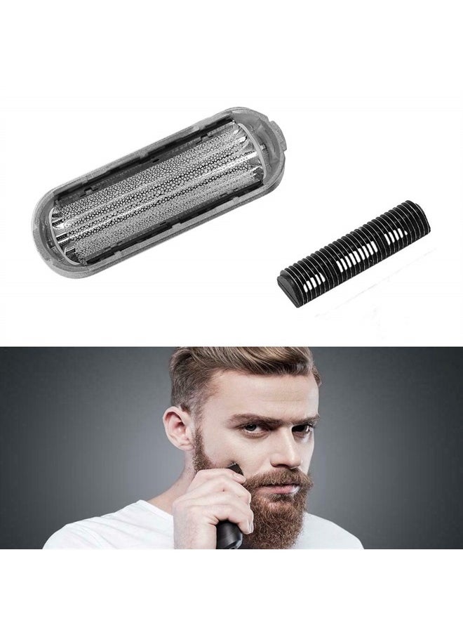 Brrnoo - Electric Shaver Replacement Head for Braun Series 5, Electric Shaver Replacement Heads,5s Razor Replacement Foil & Cutter for Compatible with Braun M90 M60 P40 P50 P60 P70 P80 555 575 370-5S - Image 1