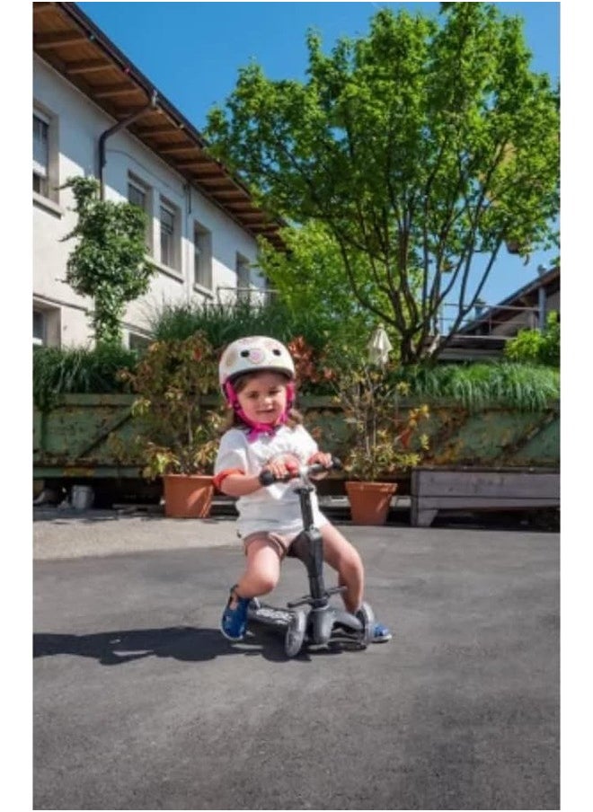 Micro - Micro Scooters- Mini Deluxe 3 in 1 Deluxe Eco -Black | Scooter for Kids | Kids Scooter | Scooter with LED Wheels | Scooter for Kids 3-5 Years - Image 1