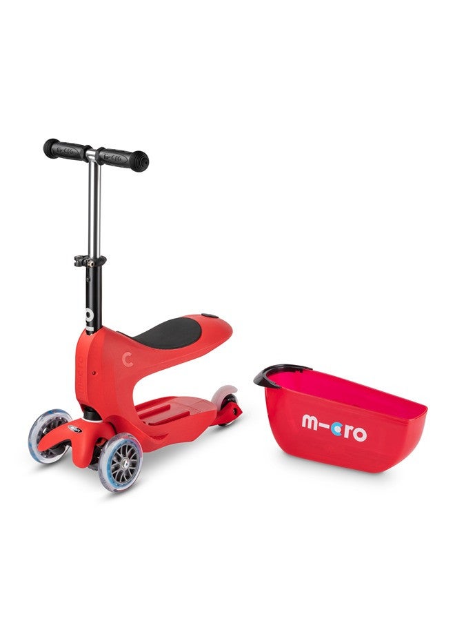 Micro Mini - 2go Deluxe Scooter - Red | Scooters | Scooter for Boys | Scooter for Kids | Kids Scooter | Outdoor Scooter| Ride on Scooter | Scooter for Girls - Image 3