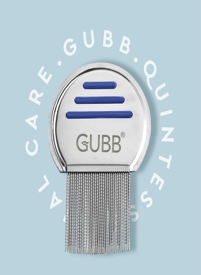 GUBB Metal Lice Comb | Effective Lice & Dandruff Removal | For All Hair Types - Image 1