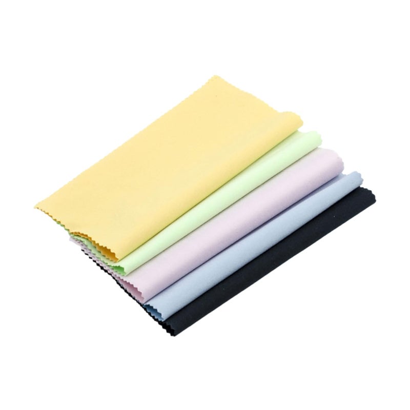Reusable Microfiber Cleaning Cloths 10 Pack Gentle For Phone Screens LCD As Shown Size 2 - Image 2