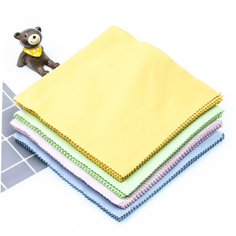 Reusable Microfiber Cleaning Cloths 10 Pack Gentle For Phone Screens LCD As Shown Size 2 - Image 3
