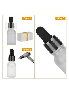 Excefore Shrink Wrap Clear Perforated Bottle Shrink Bands for Essential Oil Bottle, Dropper Bottle and Test Tube Bottle Cap  - Image 4