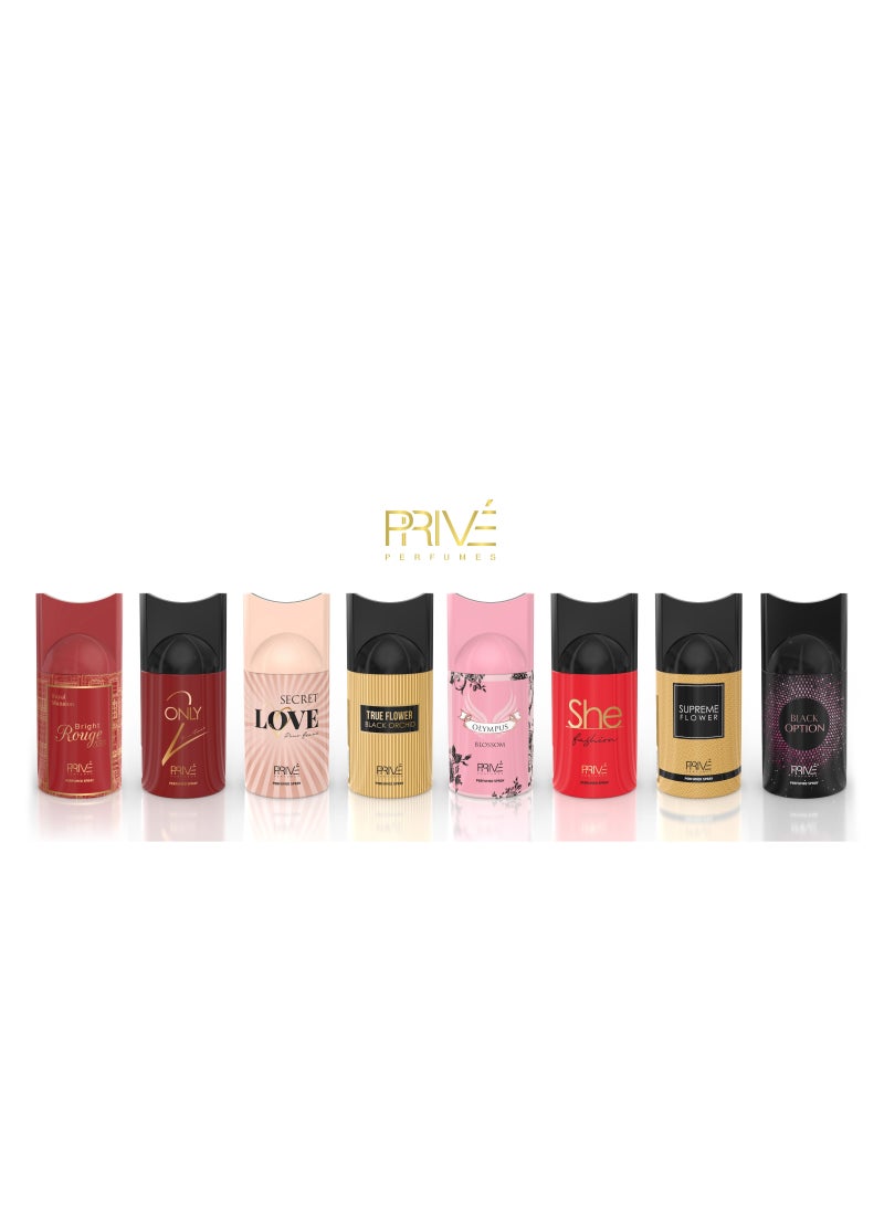 PRIVE Prive La Diva Bella Deodorant Spray 250ml  - Image 3