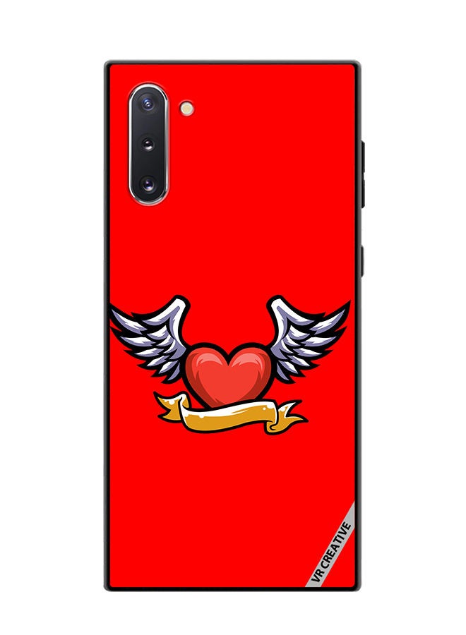 VR CREATIVE Protective Case Cover For Samsung Galaxy Note10 5G Loving Heart Design Multicolour - Image 1