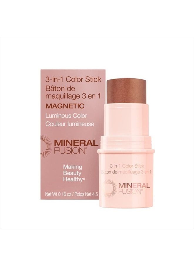 Mineral Fusion 3-in- Color Stick (Packaging May Vary) Magnetic , 0.18 Ounce (Pack of 1)  - Image 1