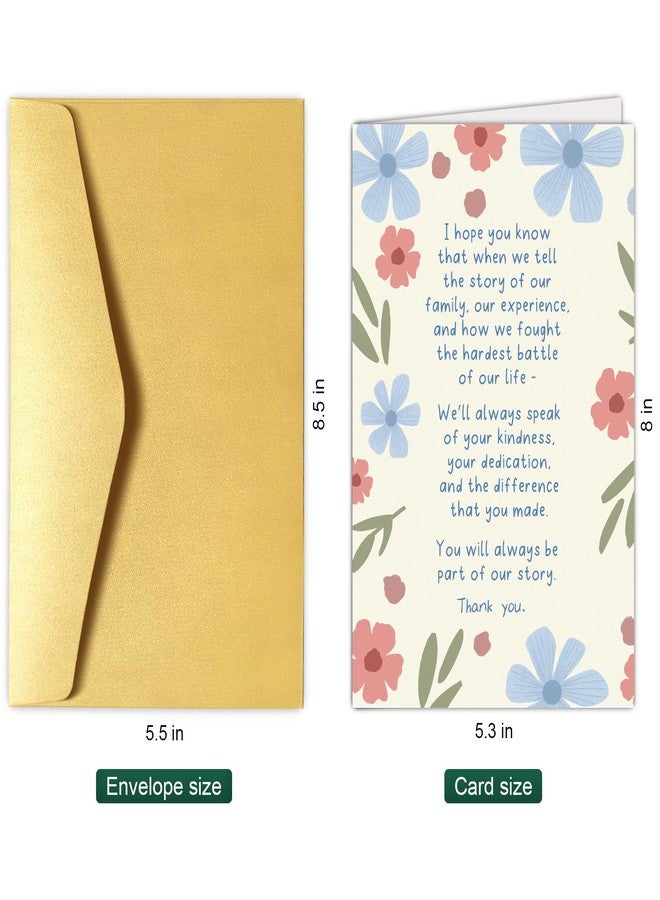 Chenive Thank You Card for Doctor Nurse, Appreciation Card for Hospital Medical Staff, Appreciation Gifts for Men Women, You Will Always Be Part Of Our Story - Image 2