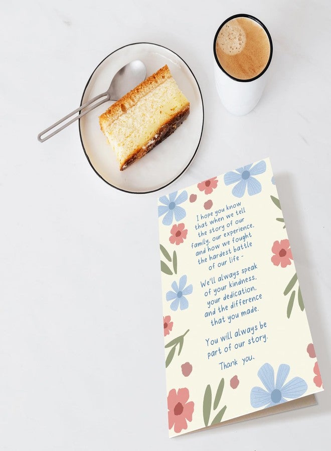 Chenive Thank You Card for Doctor Nurse, Appreciation Card for Hospital Medical Staff, Appreciation Gifts for Men Women, You Will Always Be Part Of Our Story - Image 4
